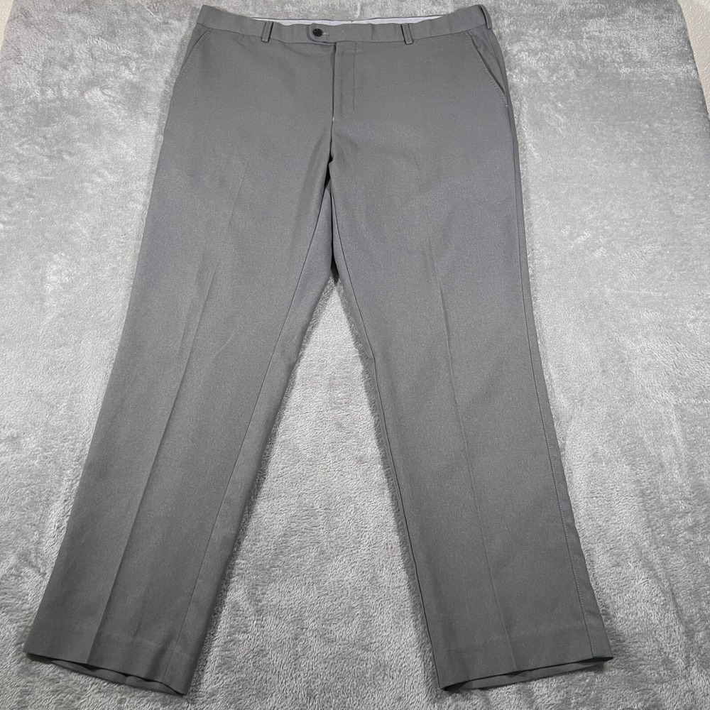 Peter Millar Crown Sport Pants Men 40x32 (Fits 40x31) Gray EB50 Performance Golf
